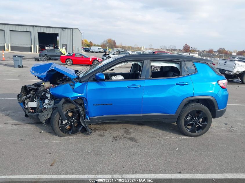 2020 Jeep Compass Altitude 4X4 VIN: 3C4NJDBB7LT115856 Lot: 40695231