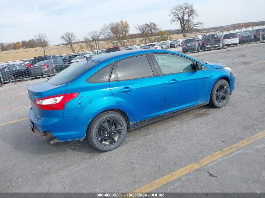 VIN 1FADP3F25DL183767 2013 Ford Focus, SE no.4