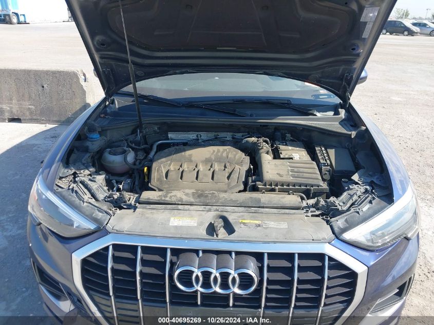 2021 Audi Q3 Premium 40 Tfsi Quattro Tiptronic VIN: WA1AUCF32M1066149 Lot: 40695269