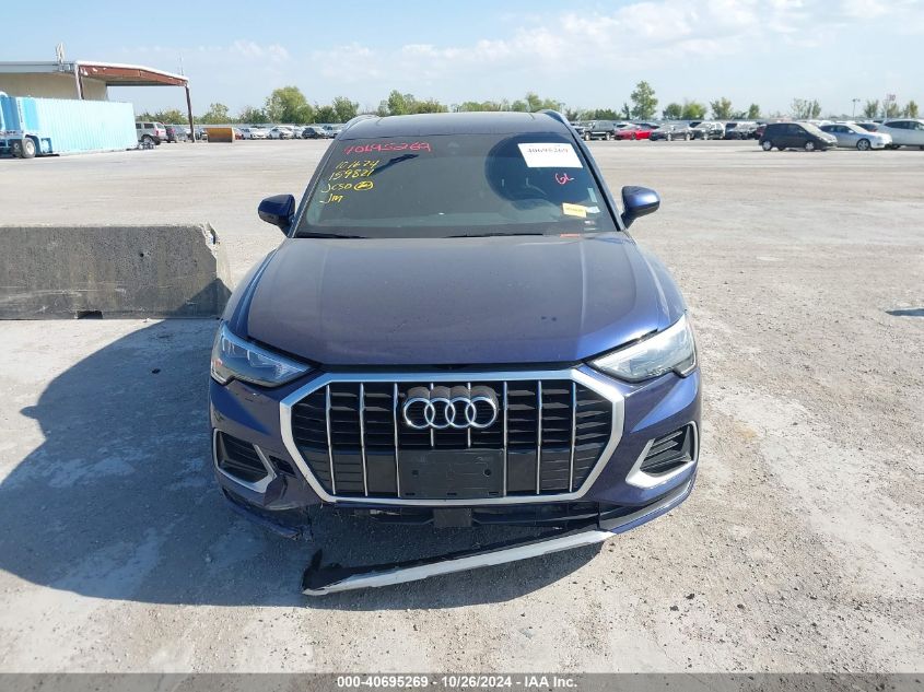 2021 Audi Q3 Premium 40 Tfsi Quattro Tiptronic VIN: WA1AUCF32M1066149 Lot: 40695269