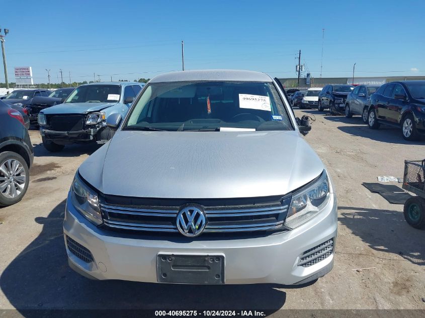 2012 Volkswagen Tiguan S VIN: WVGAV7AX1CW606799 Lot: 40695275