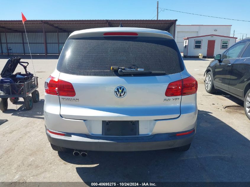 2012 Volkswagen Tiguan S VIN: WVGAV7AX1CW606799 Lot: 40695275