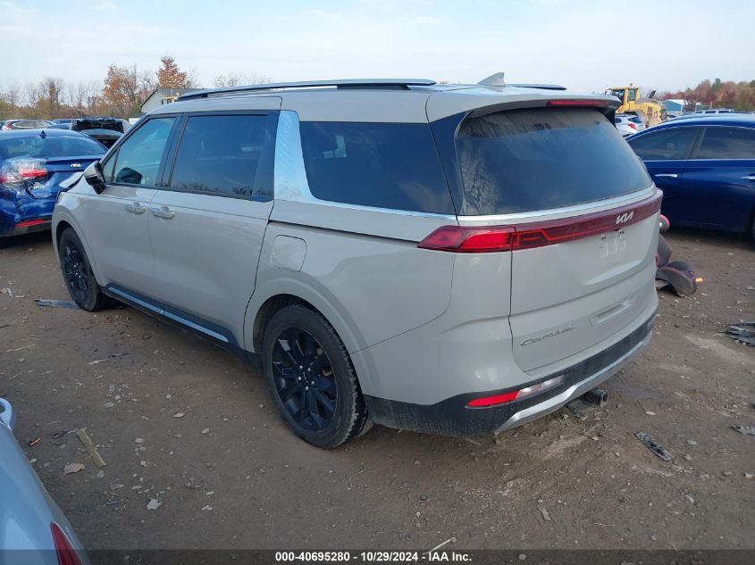 2022 Kia Carnival Mpv Sx Prestige VIN: KNDNE5H32N6168410 Lot: 40695280