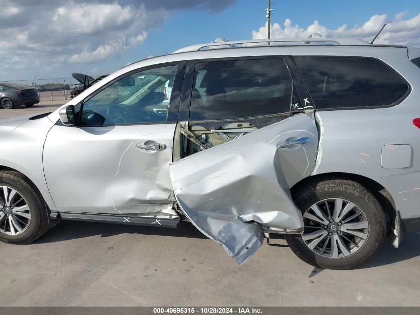 2017 Nissan Pathfinder Sv VIN: 5N1DR2MN2HC910957 Lot: 40695315