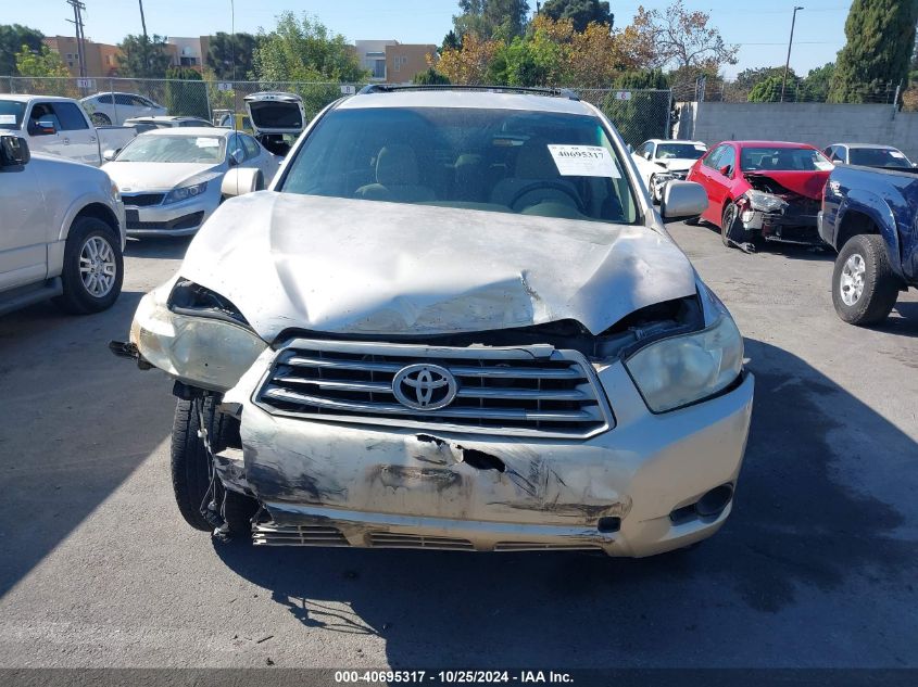 2008 Toyota Highlander VIN: JTEDS41A682067689 Lot: 40695317