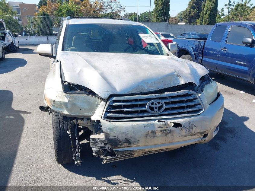 2008 Toyota Highlander VIN: JTEDS41A682067689 Lot: 40695317