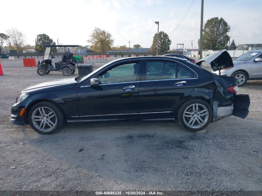 2013 Mercedes-Benz C 300 Luxury 4Matic/Sport 4Matic VIN: WDDGF8AB7DA820707 Lot: 40695335