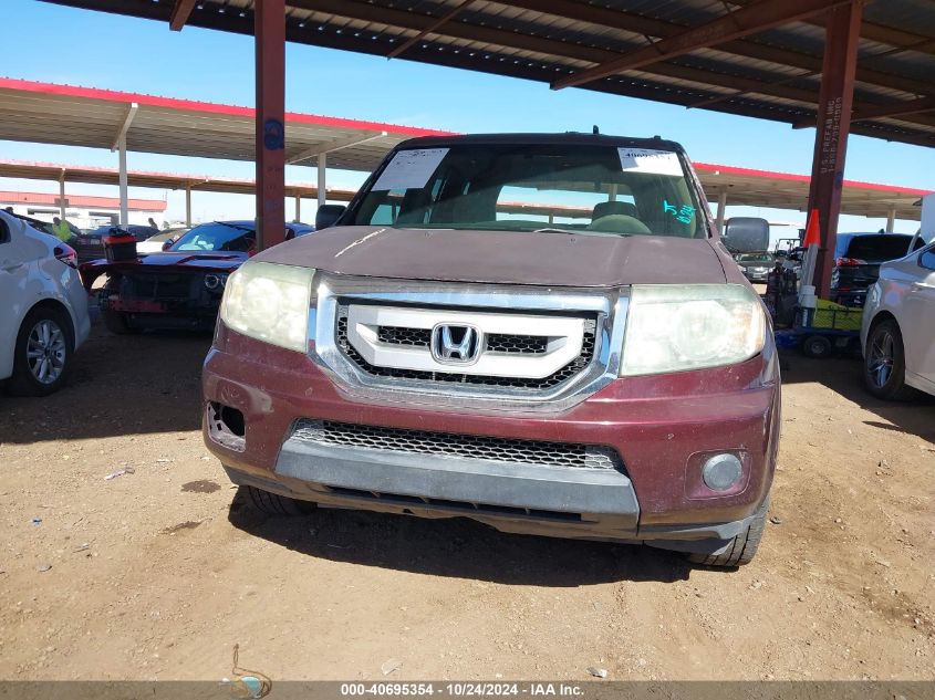 2010 Honda Pilot Lx VIN: 5FNYF4H20AB038782 Lot: 40695354