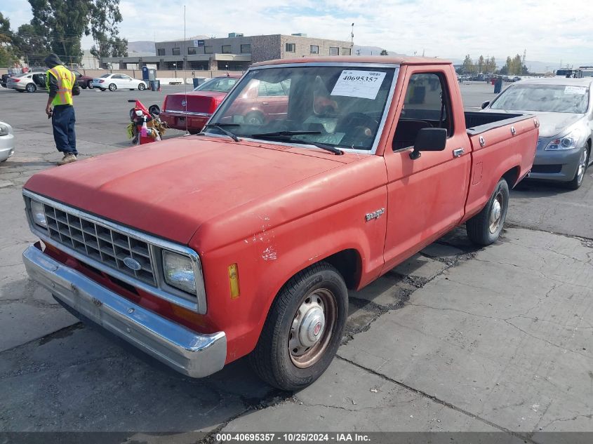 1986 Ford Ranger VIN: 1FTBR10A1GUB69704 Lot: 40695357