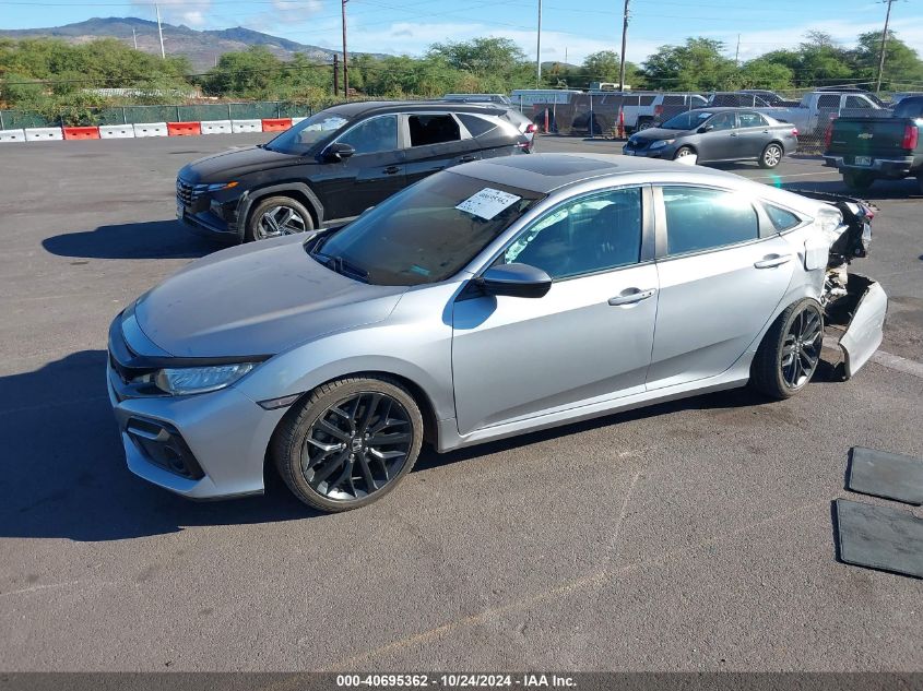 2020 HONDA CIVIC SI VIN: 2HGFC1E54LH703906