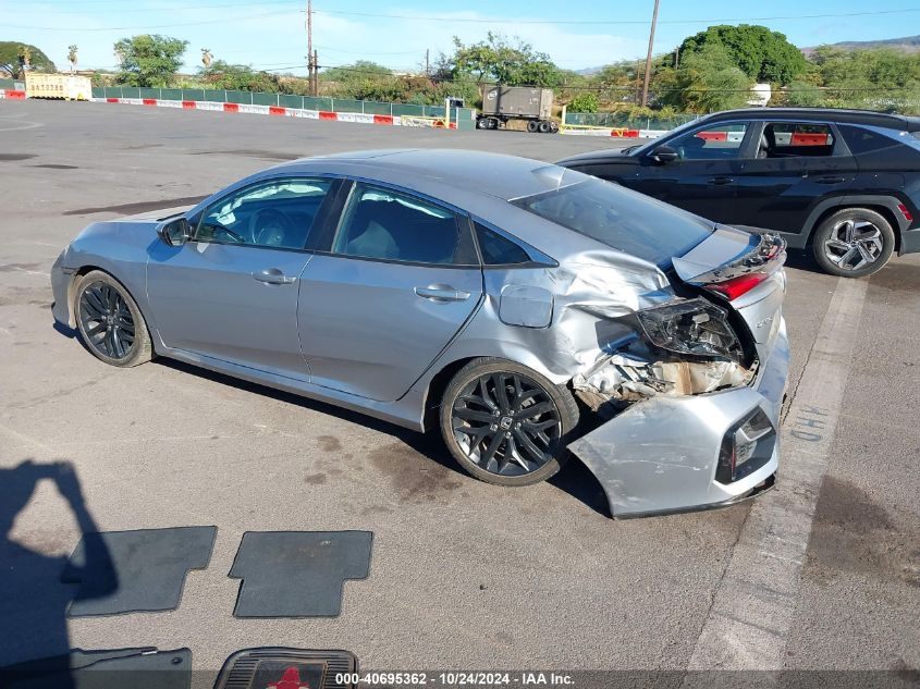 2020 HONDA CIVIC SI VIN: 2HGFC1E54LH703906