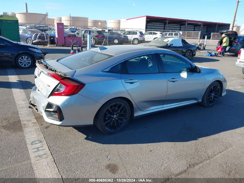 2020 HONDA CIVIC SI VIN: 2HGFC1E54LH703906