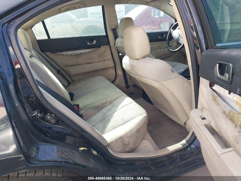 2011 MITSUBISHI GALANT VIN: 4A32B3FF3BE022402