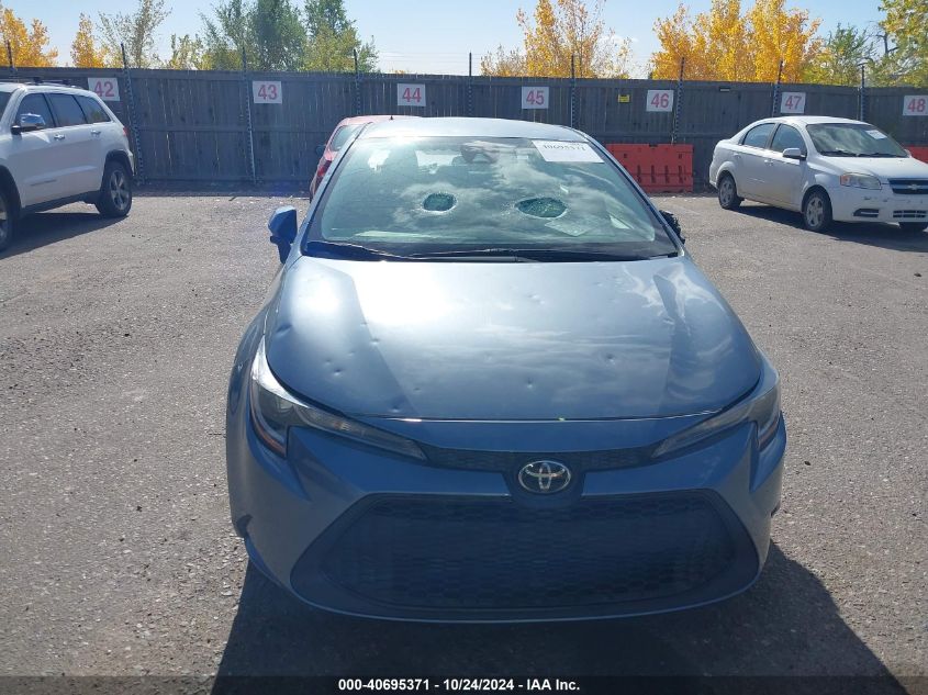 2021 Toyota Corolla Le VIN: 5YFEPMAE2MP186283 Lot: 40695371