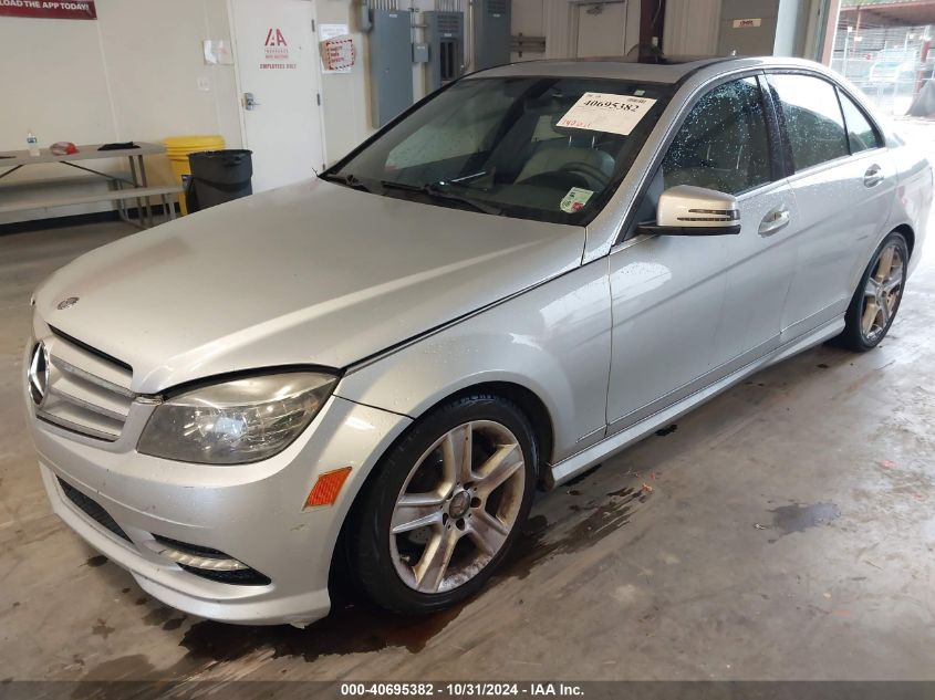 2011 Mercedes-Benz C 300 Luxury/Sport VIN: WDDGF5EB9BR146535 Lot: 40695382