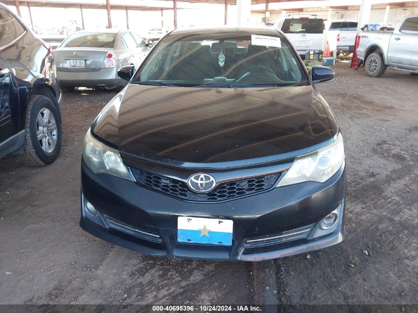 2012 Toyota Camry Se VIN: 4T1BF1FK3CU191623 Lot: 40695396