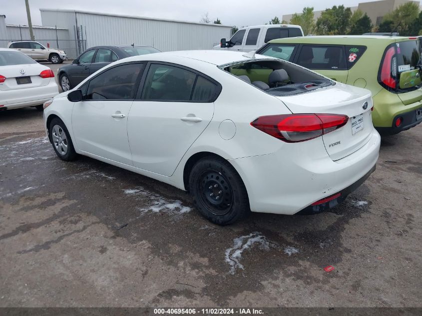 VIN 3KPFK4A74JE218409 2018 KIA Forte, LX no.3