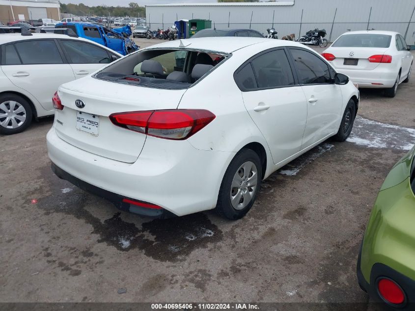 VIN 3KPFK4A74JE218409 2018 KIA Forte, LX no.4