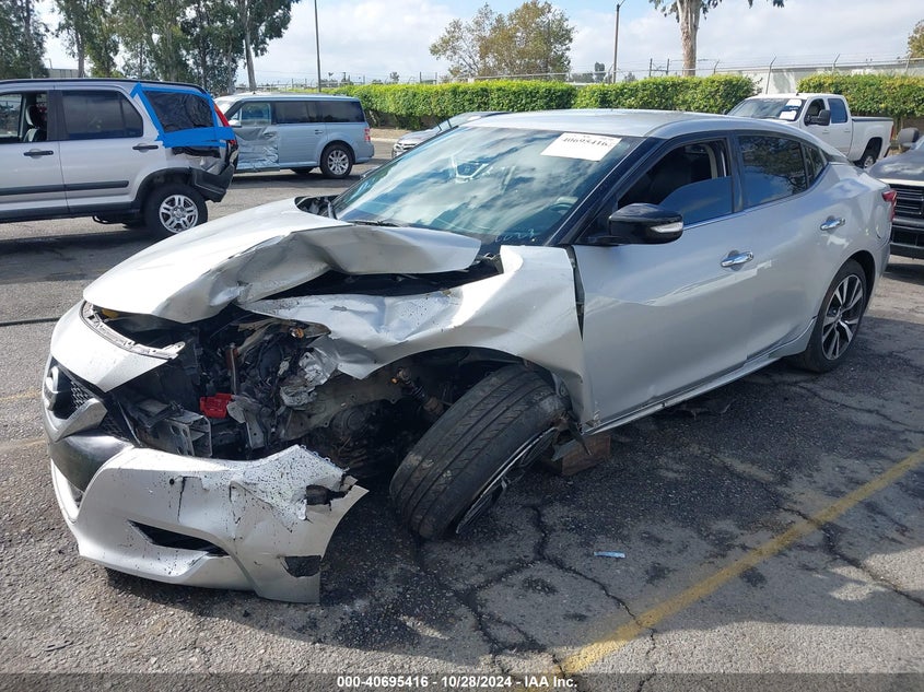 VIN 1N4AA6AP3JC360434 2018 NISSAN MAXIMA 3.5 SV