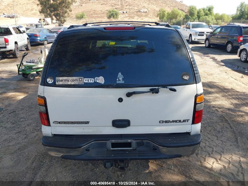 2002 Chevrolet Suburban 1500 Ls VIN: 3GNEC16T42G207064 Lot: 40695418