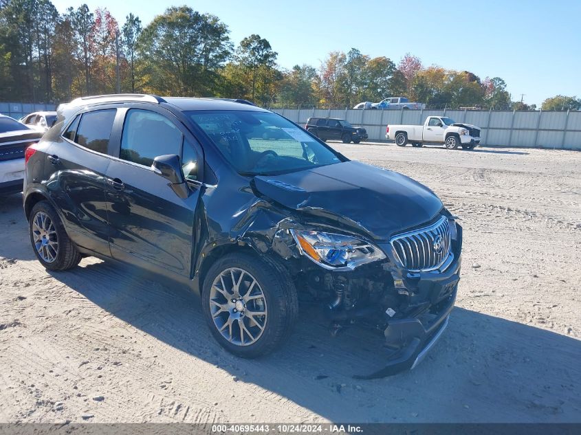 2016 Buick Encore Sport Touring VIN: KL4CJ1SM9GB732278 Lot: 40695443