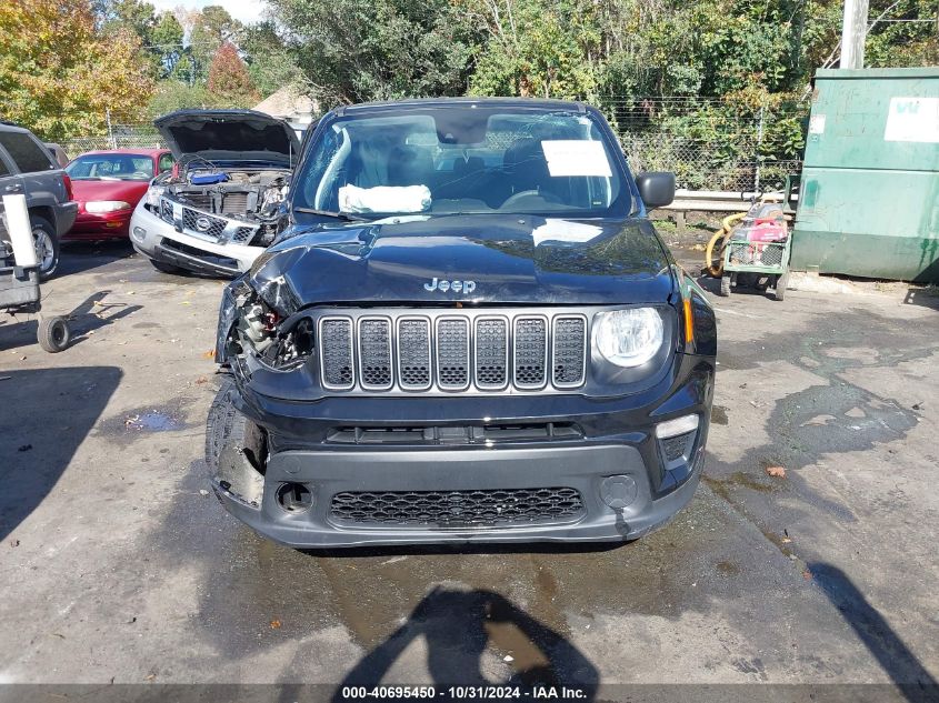 2022 Jeep Renegade Sport 4X4 VIN: ZACNJDA11NPN58259 Lot: 40695450