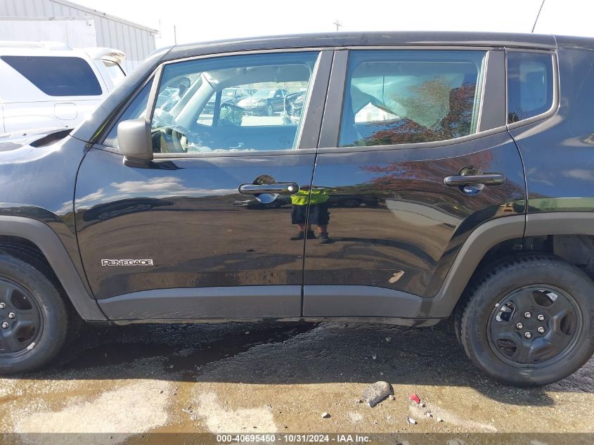 2022 Jeep Renegade Sport 4X4 VIN: ZACNJDA11NPN58259 Lot: 40695450