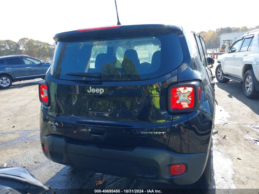 2022 Jeep Renegade Sport 4X4 VIN: ZACNJDA11NPN58259 Lot: 40695450