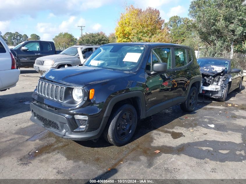 VIN ZACNJDA11NPN58259 2022 Jeep Renegade, Sport 4X4 no.2