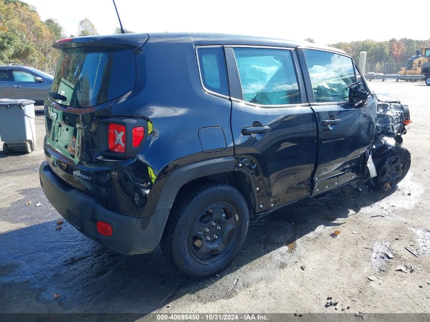 VIN ZACNJDA11NPN58259 2022 Jeep Renegade, Sport 4X4 no.4