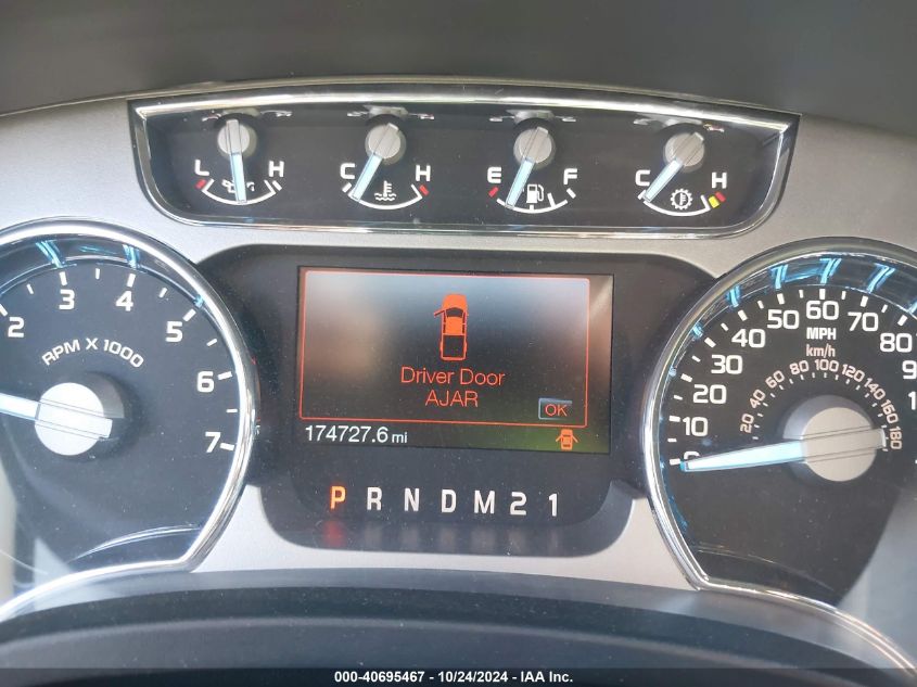 2012 Ford F-150 Platinum VIN: 1FTFW1ET7CFB24754 Lot: 40695467