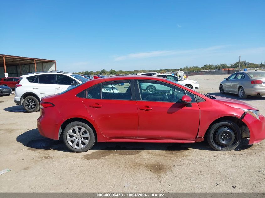 2021 Toyota Corolla Le VIN: 5YFEPMAE6MP205210 Lot: 40695479