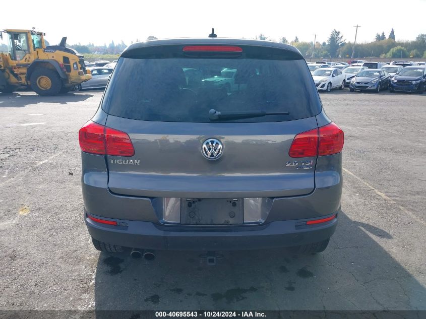 2013 Volkswagen Tiguan Se VIN: WVGBV3AXXDW624409 Lot: 40695543