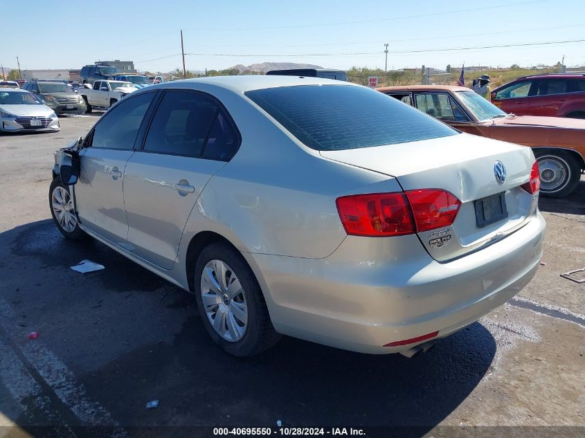 2012 Volkswagen Jetta 2.5L Se VIN: 3VWDX7AJ2CM324403 Lot: 40695550