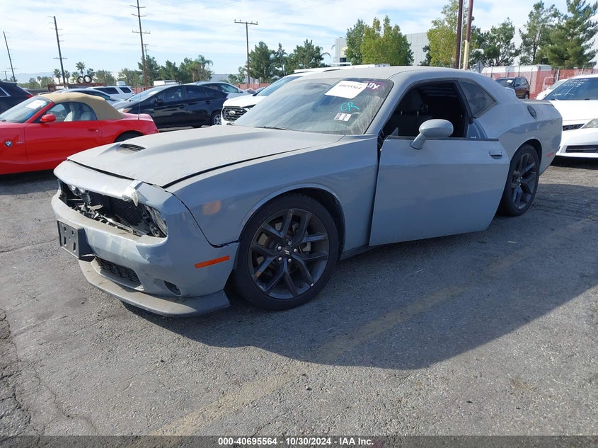 VIN 2C3CDZJG2MH610912 2021 DODGE CHALLENGER GT