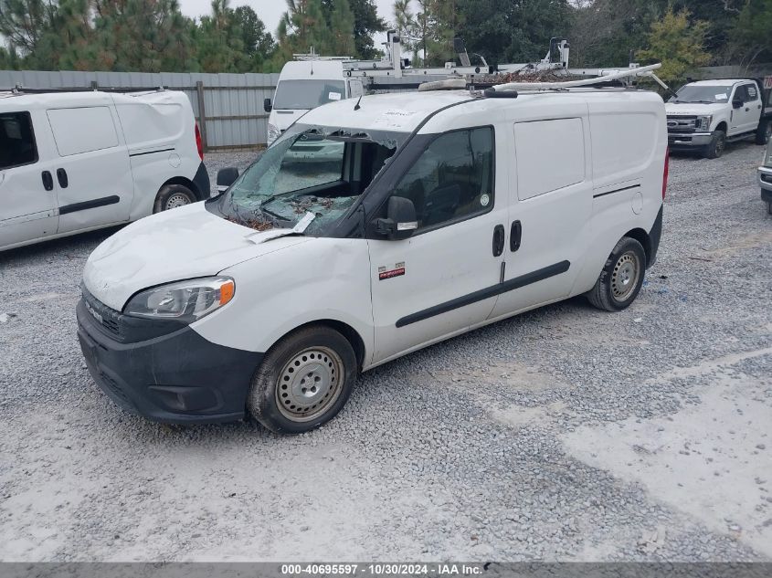 2019 RAM ProMaster City, Стихия, IAAI, VIN ZFBHRFAB2K6M64597 — фото 2