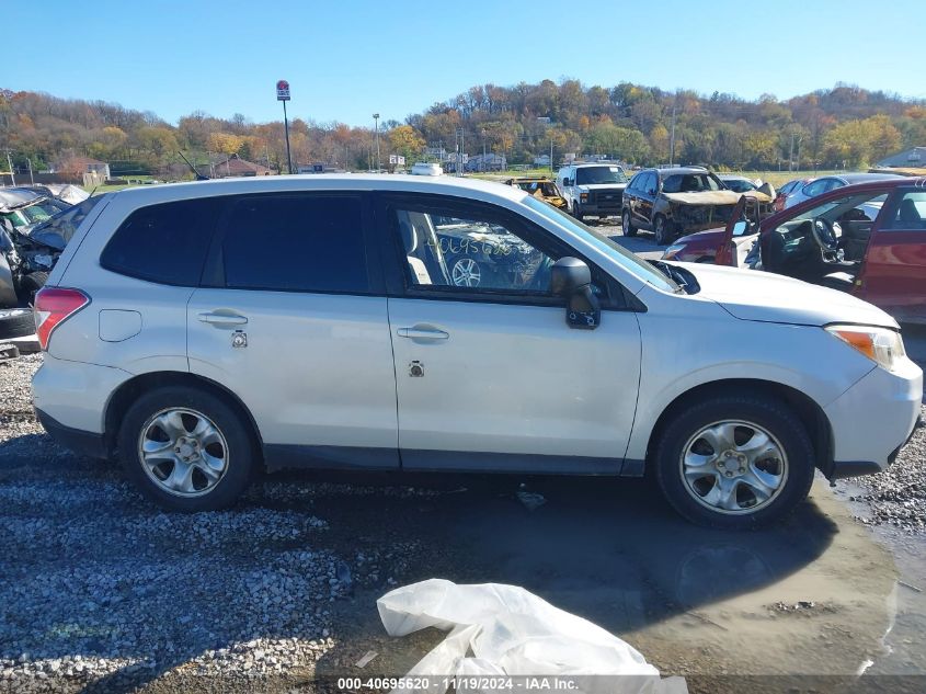 2014 Subaru Forester 2.5I VIN: JF2SJAAC5EH442609 Lot: 40695620