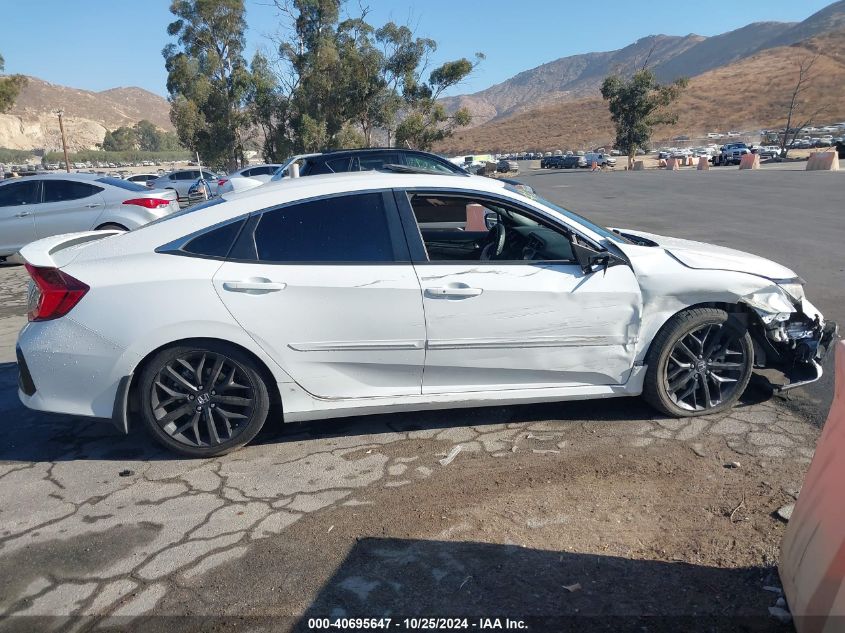 2020 Honda Civic Si Sedan VIN: 2HGFC1E5XLH701044 Lot: 40695647