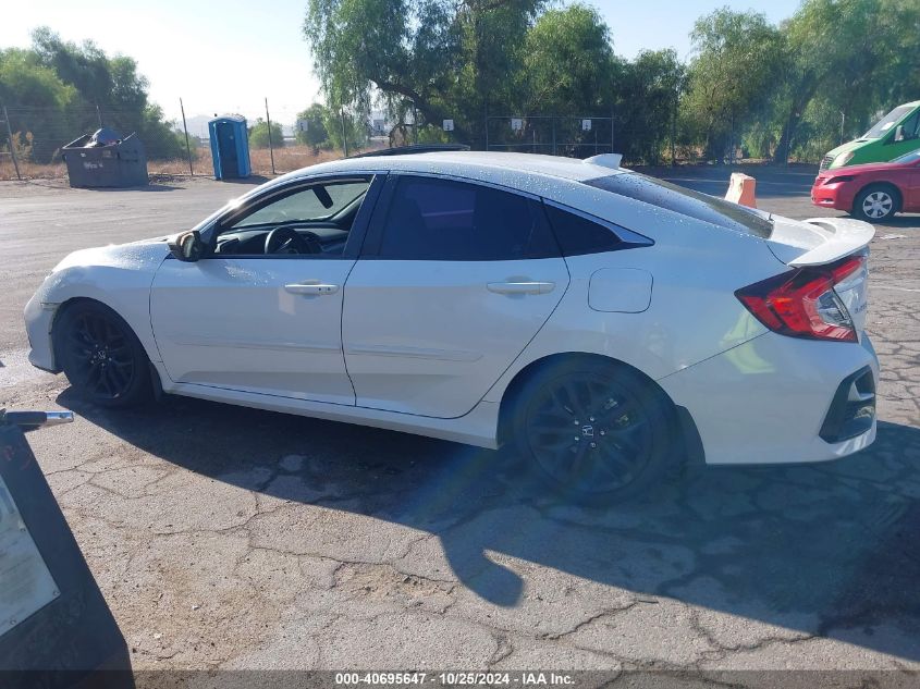 2020 Honda Civic Si Sedan VIN: 2HGFC1E5XLH701044 Lot: 40695647