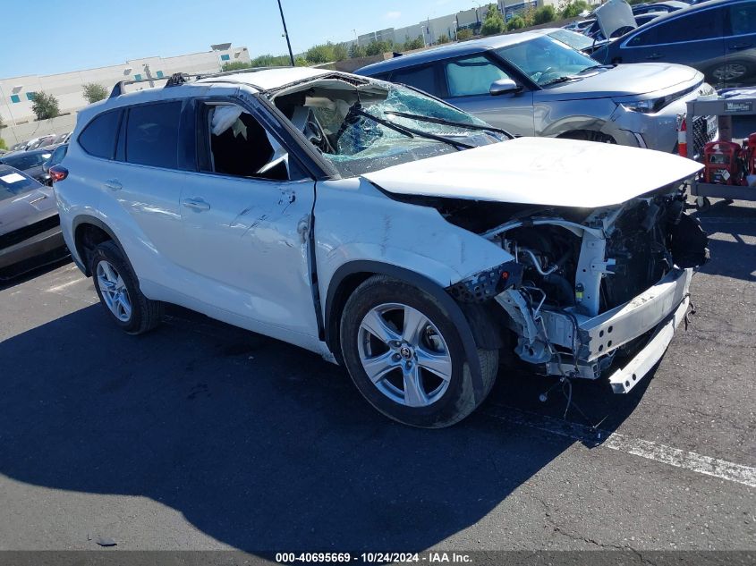 2021 TOYOTA HIGHLANDER LE - 5TDZZRAH9MS056334