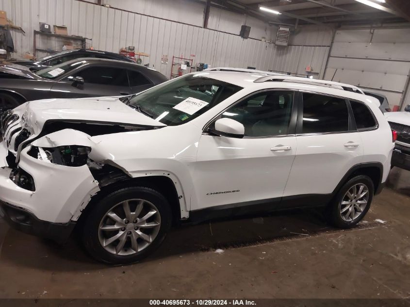 2018 Jeep Cherokee Limited 4X4 VIN: 1C4PJMDB5JD501152 Lot: 40695673