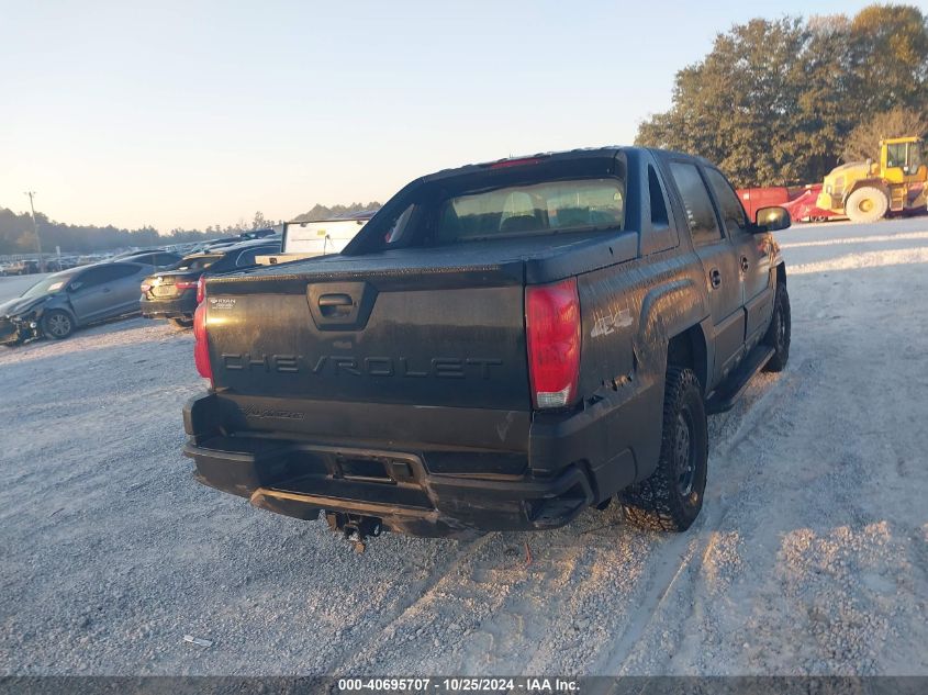 2002 Chevrolet Avalanche 1500 K1500 VIN: 3GNEK13T62G319307 Lot: 40695707