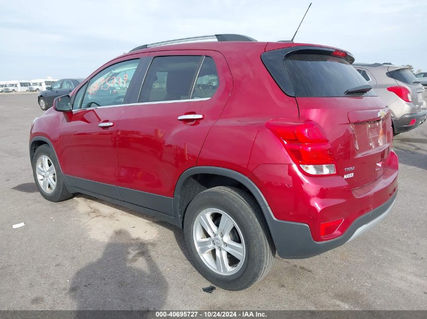 VIN 3GNCJLSB0KL329255 2019 Chevrolet Trax, LT no.3