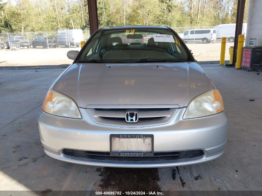 2002 Honda Civic Ex VIN: 1HGEM22932L110738 Lot: 40695782