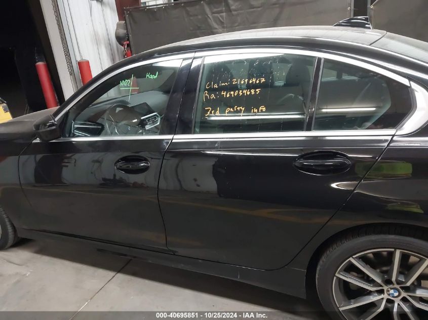 2020 BMW 330I VIN: 3MW5R1J0XL8B24249 Lot: 40695851