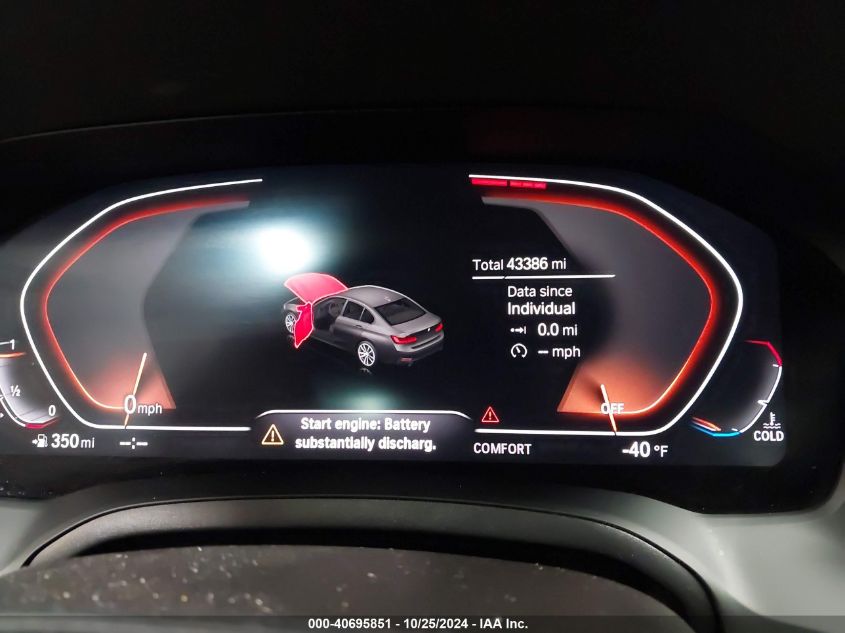 2020 BMW 330I VIN: 3MW5R1J0XL8B24249 Lot: 40695851