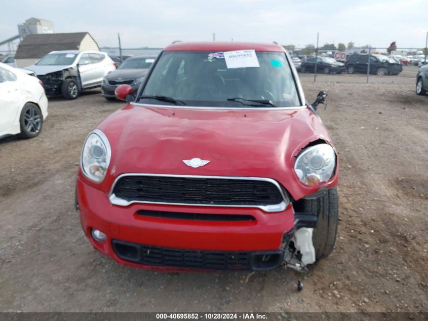 2014 Mini Paceman Cooper S VIN: WMWSS7C55EWS44439 Lot: 40695852