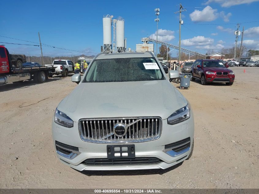 2020 Volvo Xc90 Hybrid T8 Inscription 7 Passenger VIN: YV4BR0CL4L1595547 Lot: 40695854