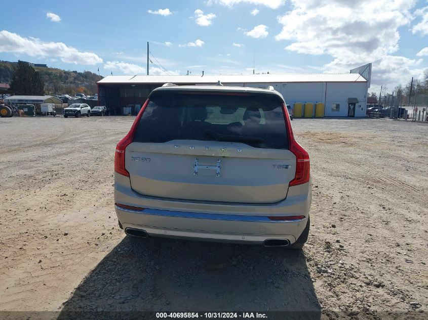 2020 Volvo Xc90 Hybrid T8 Inscription 7 Passenger VIN: YV4BR0CL4L1595547 Lot: 40695854