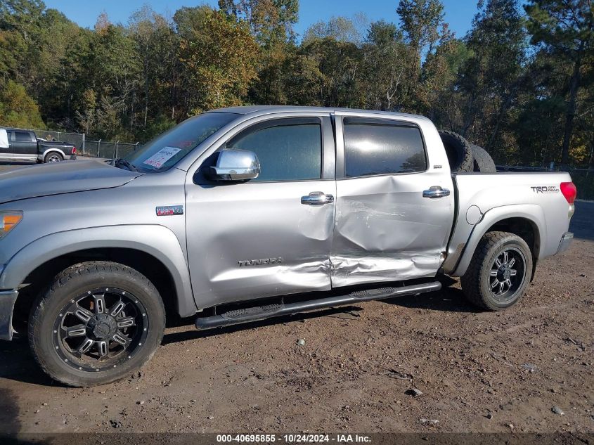 2008 Toyota Tundra Sr5 5.7L V8 VIN: 5TFEV54118X055129 Lot: 40695855